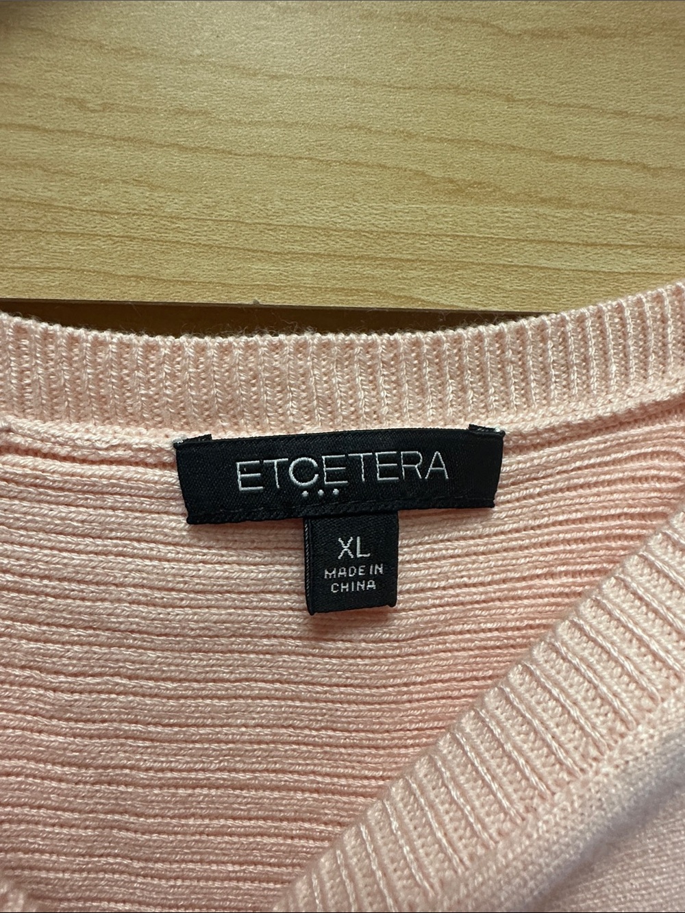Etcetera Pale Pink Sweater and Cami Set - Picture 4 of 7